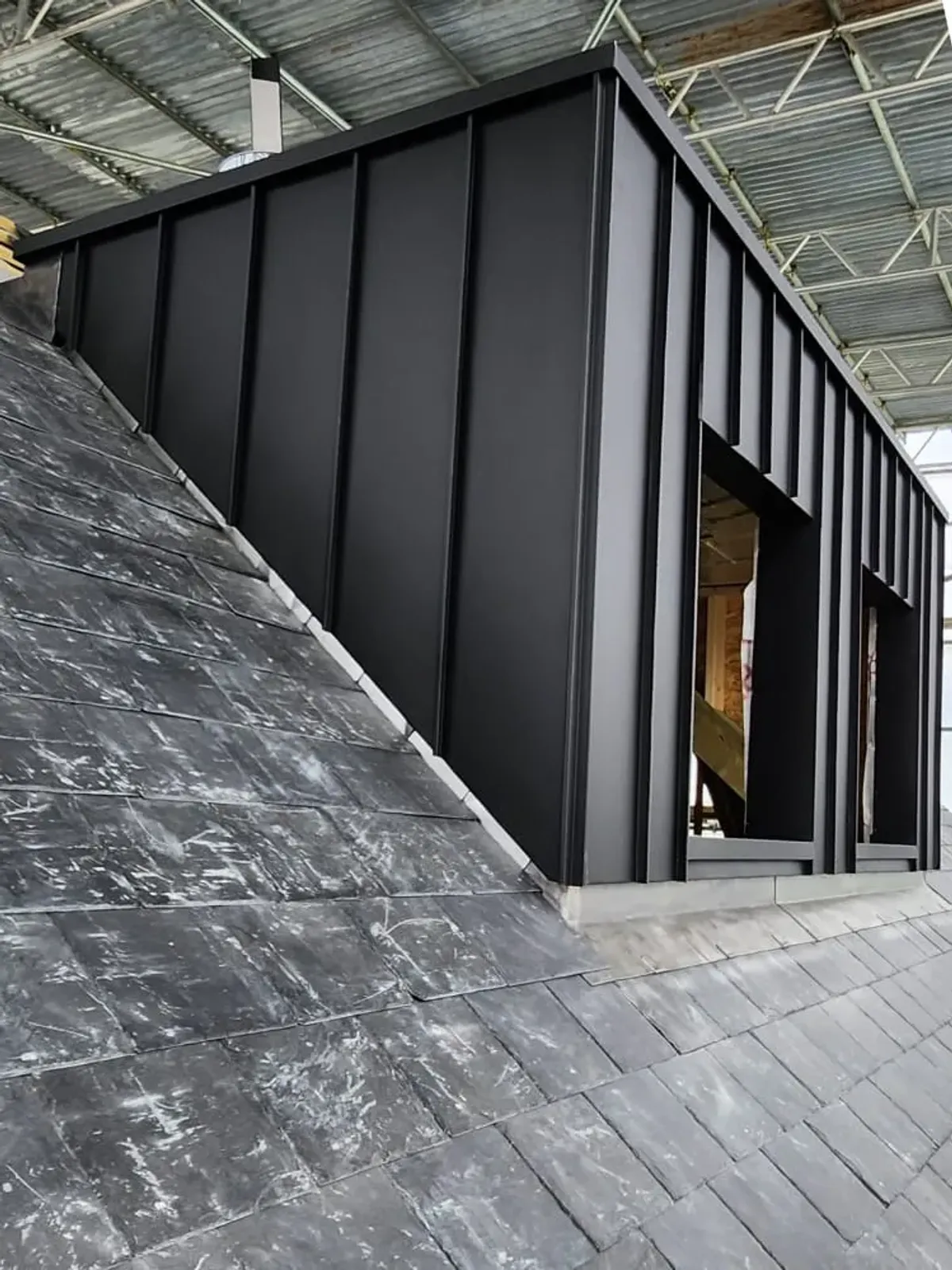 Aluminium roofing project