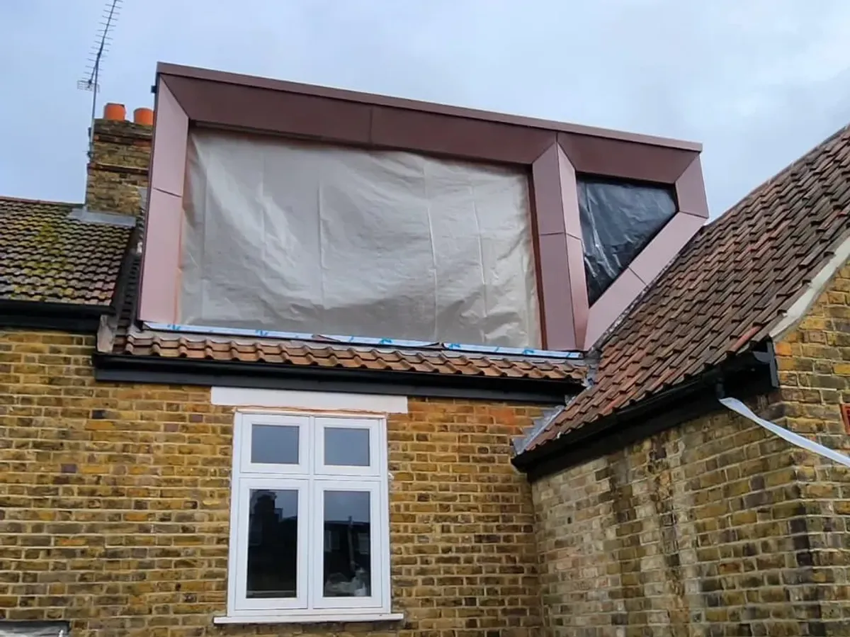 Zinc roofing project