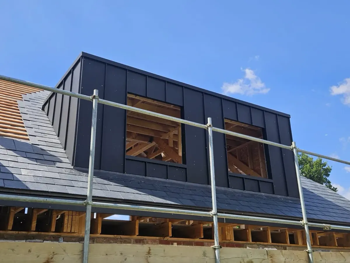 Aluminium roofing project
