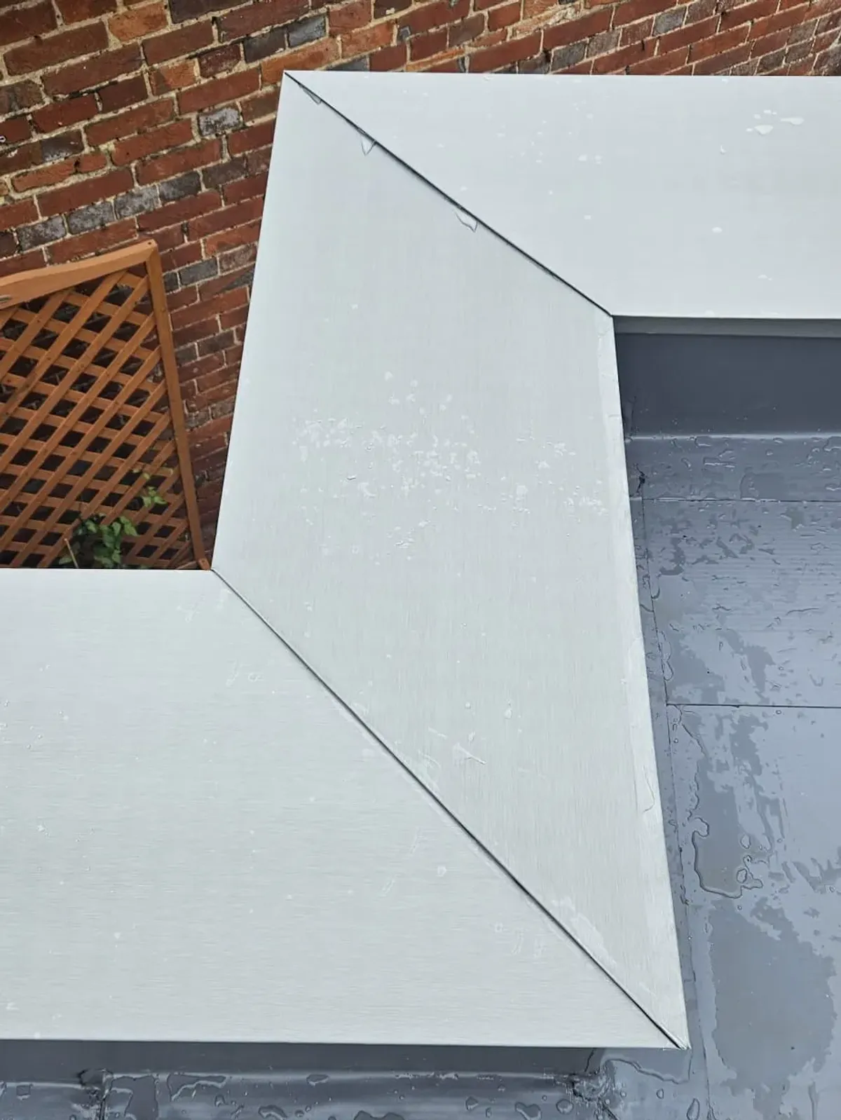 Zinc roofing project